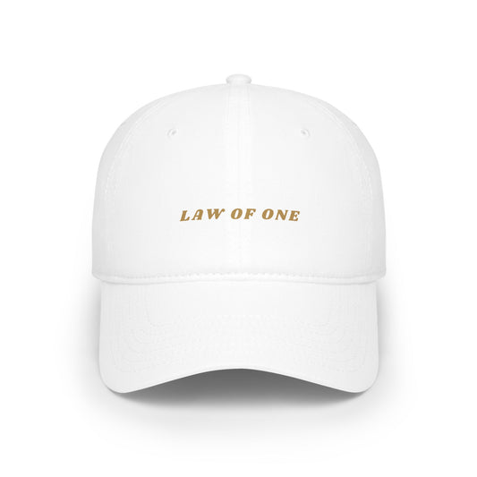 LAW OF ONE (low profile baseball cap)