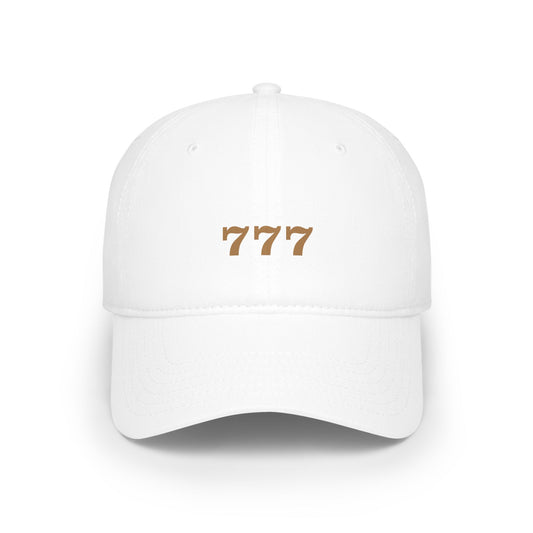 777 (low profile baseball cap)