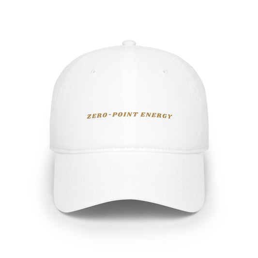 ZERO-POINT ENERGY (low profile baseball cap)